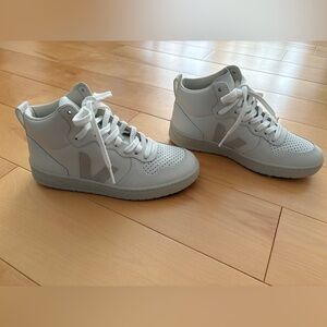 Veja V-15 High-Top Sneakers